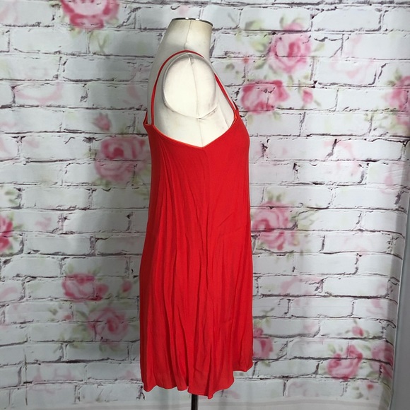 Lulu’s night in paradise coral swing sundress - Picture 6 of 10